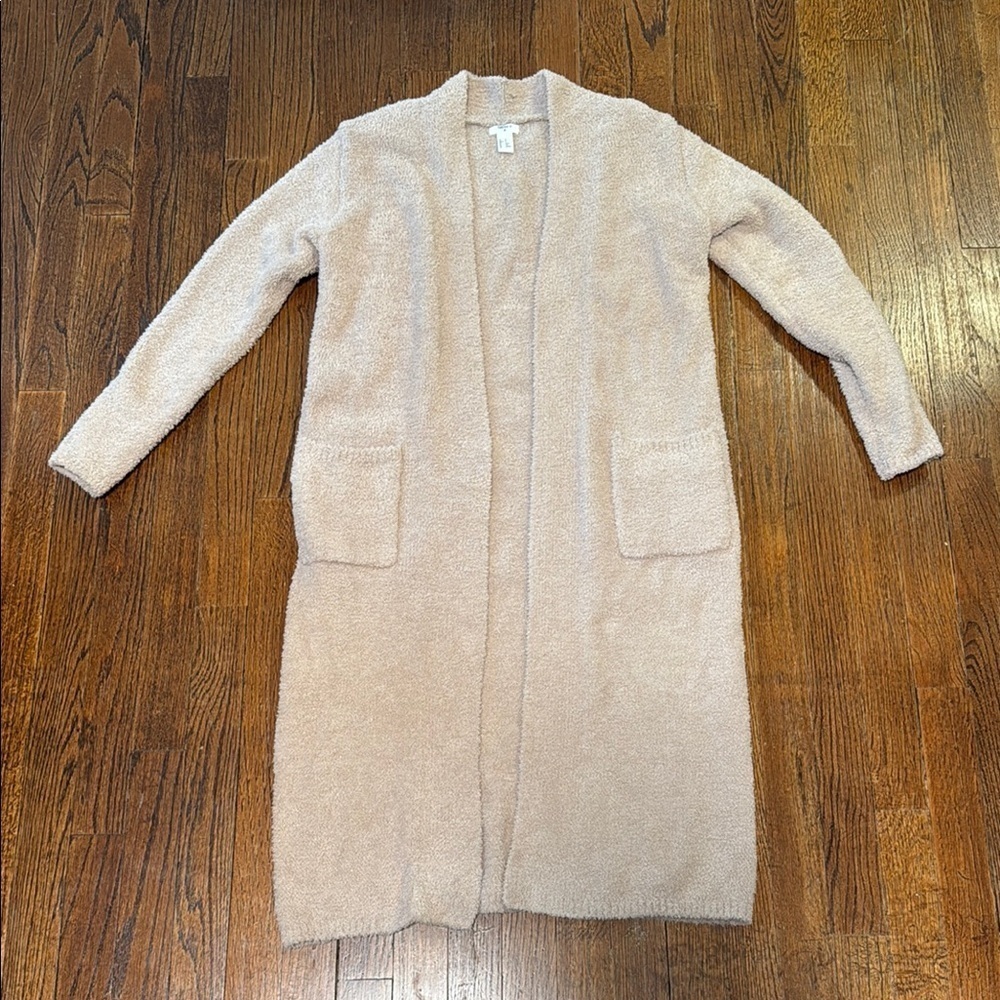 Forever 21 Open Front Teddy Cardigan Sweater